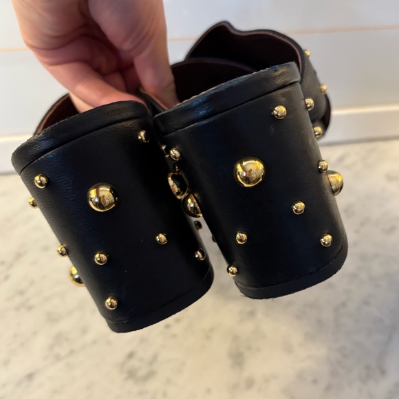 Gold Studded Chloe Heels - Picture 4 of 7